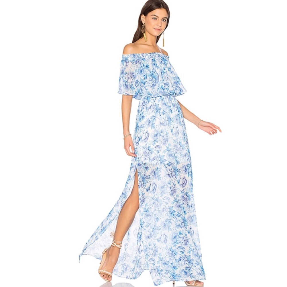 Show Me Your Mumu Hacienda Maxi In Mama Blues